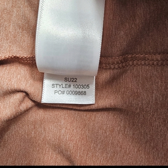 Rhone Reign Tech Men's Orange Short Sleeve XXL Active Performance Comfy Shirt - Picture 8 of 10